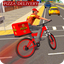 BMX Bicycle Pizza Delivery Boy