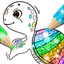 Glitter Coloring Book for Kids: Kids Games