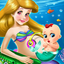 Pragnant Mermaid Care Newborn Baby